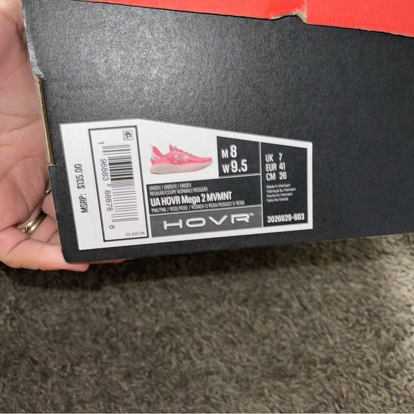 Under Armour
Unisex UA HOVR™ Mega 2 MVMNT Unisex Athletic Shoes Sz W9.5/M8 - Picture 2 of 8